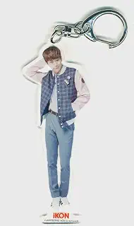 韓国　K-POP ☆iKON アイコン　YUNHYEONG ユニョン☆アクリルキーホルダー