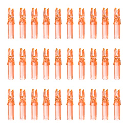QUARKZMAN Encoches De Flèches en Plastique Inserts pour Flèches en Carbone .244