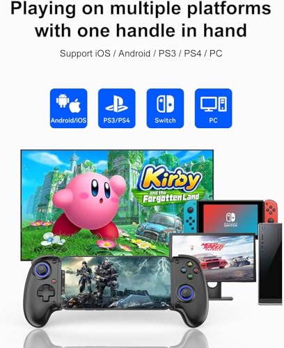 Image of Tobo Gaming Controller Joystick gamepad D10S Stretching Cooling Game Controller For SWITCH /Android /Apple IOS Tablet /PS3 /PS4 ForXBOX Gamepad Streaming Fan TD-1336GA