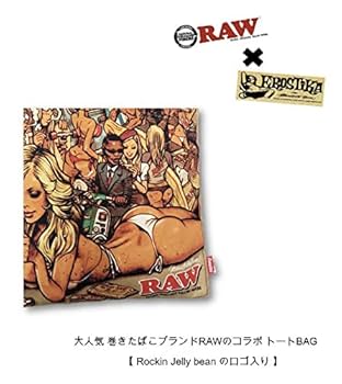Amazon.co.jp: RAW 正規品 トートバッグ ロッキンジェリービーン