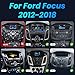 [8core] Car Radio Stereo for Ford Focus 2012-2018: 9 inch 5GWiFi 1280 * 800 HD Touch Screen Replacement with CarPlay Android Auto FM AM 36EQ Bluetooth GPS 1080P Backup Camera SWC [Support OTA Update]