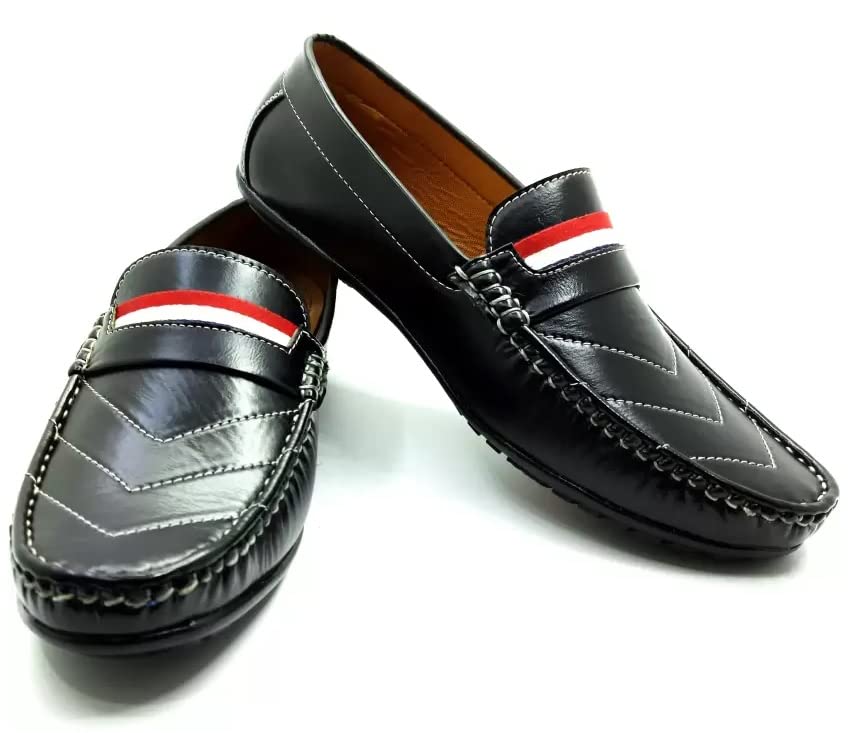 CORWOX Mens Stylish Loafer Shoes (Black, Numeric_9) (B09XLVQ2SY) Amazon Price History, Amazon Price Tracker
