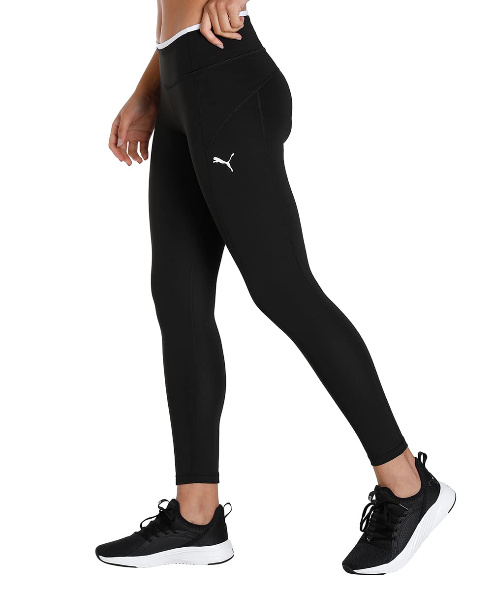 Puma Legginsy damskie skinny, Czarny, 36