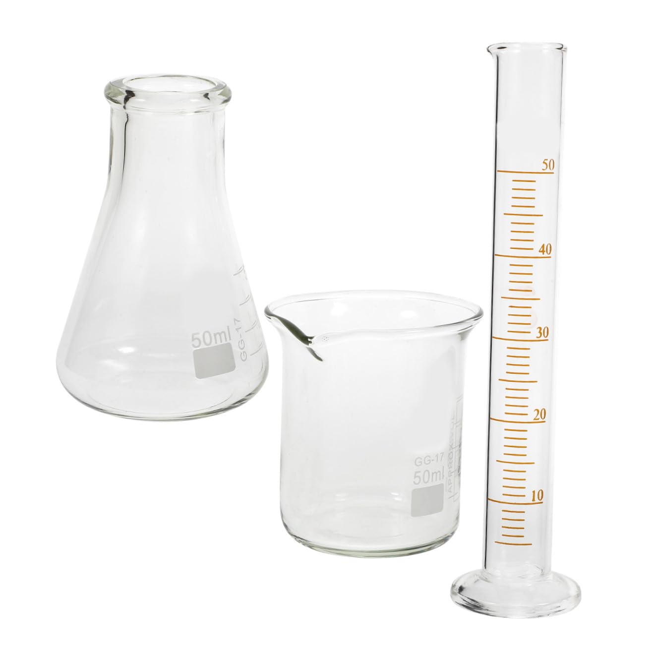 Matraz de vidrio para química en laboratorios caseros y talleres 8