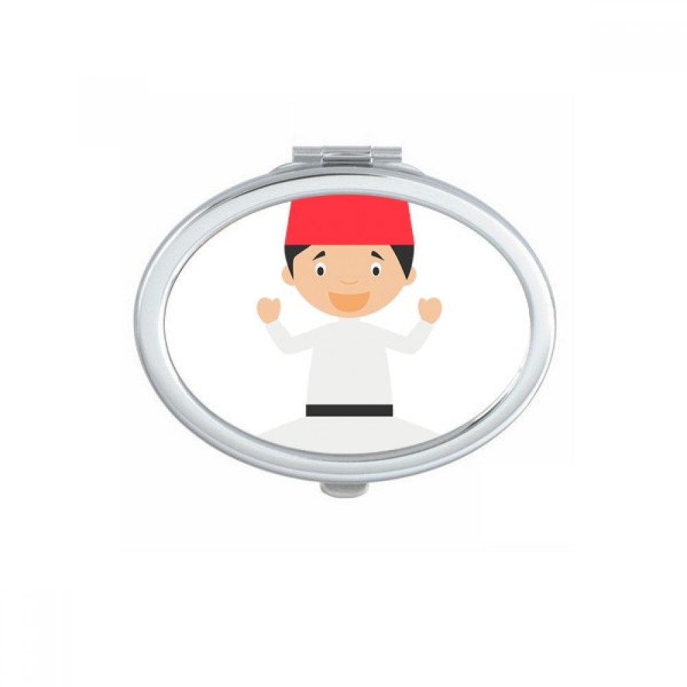 Miroir de poche compact et léger pour en finir avec le maquillage raté en voyage