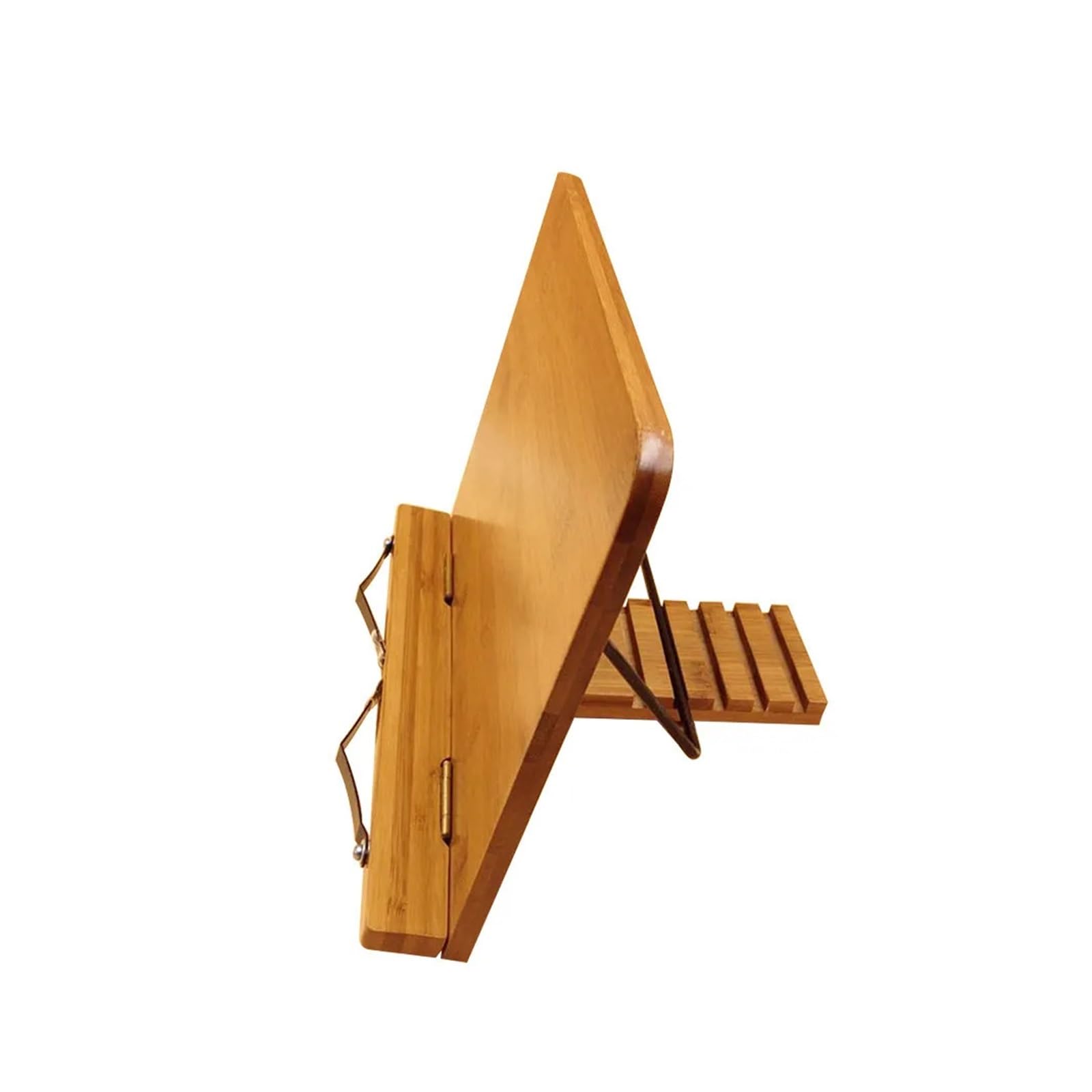 Support De Livre De Cuisine En Bois Support réglable for livres de cuisine | Grain de bois robuste et stable pliable for support de lecture de partitions
