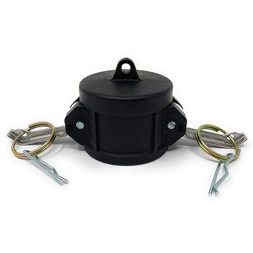 Gloxco Montaje de leva y ranura, polipropileno, tipo DC, 1-12" tapón antipolvo (CAM-15-DC-PP)