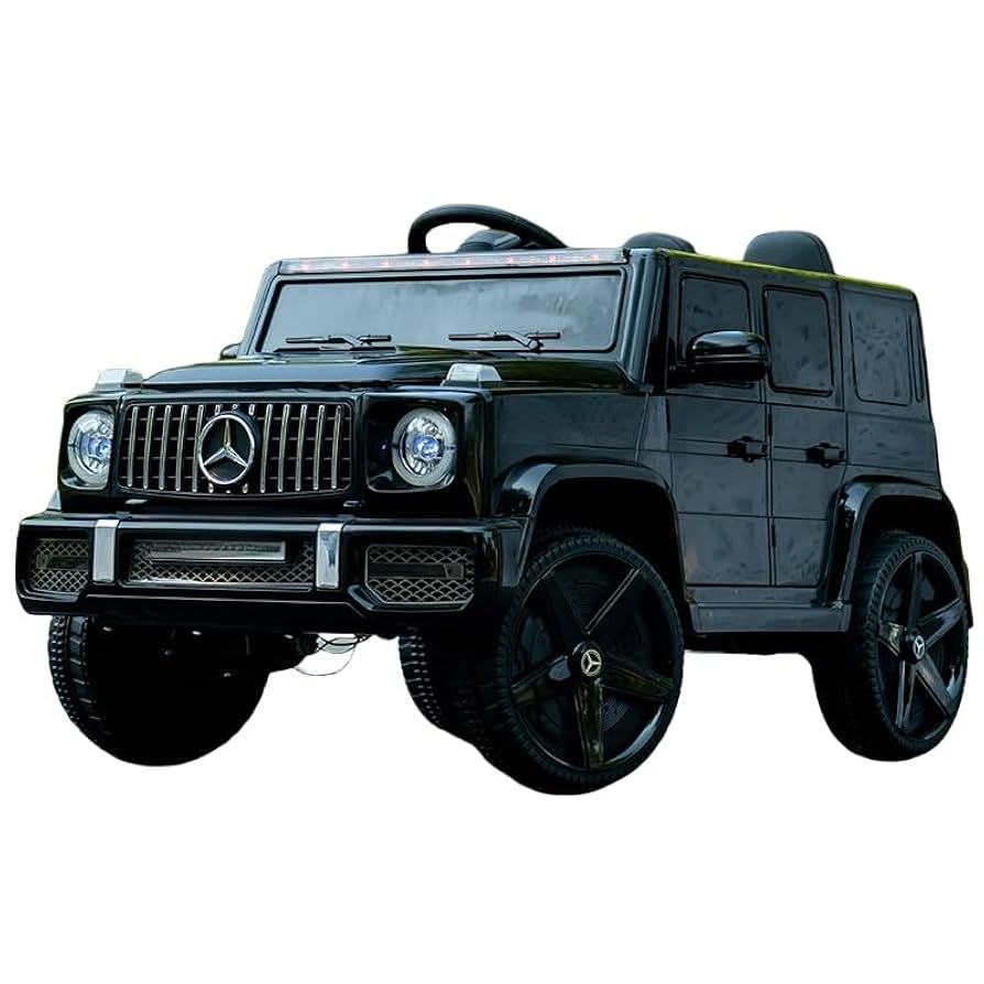 メルセデス・ベンツ Gクラス 電動乗用車 ブラック AIJYU TOYS 電動乗用ラジコン 電動乗用カー メルセデス ベンツ
