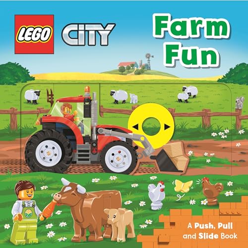 LEGO® City. Farm Fun: A Push, Pull and Slide Book (LEGO® City Pus...