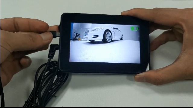 PARKVISION 1080P Bicycle Rear View Camera - 4.3" Handlebar Monitor, 360° Rotatable, Night Vision, 5000mAh Battery