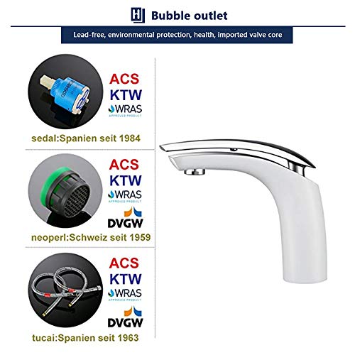 HOMELODY Rubinetto Bagno Lavabo Miscelatore Lavabo...