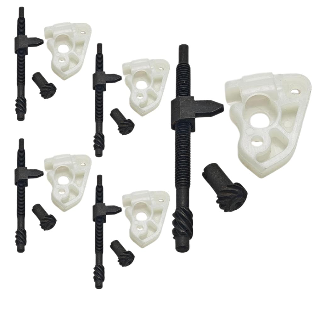 Tornillo tensor de ajuste de cadena Compatible con modelos de motosierra 365 371 372 XP 385 390 570 575 576 362 5 uds