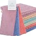HOPESHINE Face Makeup Remover Cloths Reusable Microfiber Wash Cloth for Face Towels Facial Cleaning Wipes Soft for Sensitive Skin (6-Pack 12'' x 12'')
