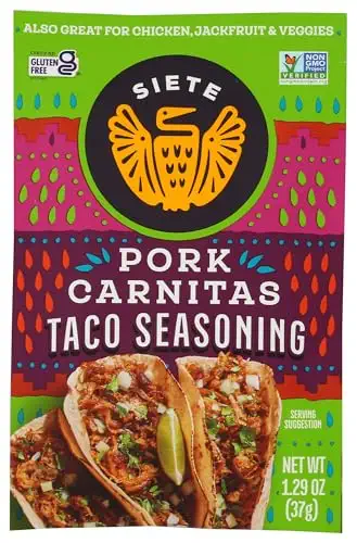 Carnitas Seasoning Mix | Slow Cooker Spices | Gluten Free | Vegan | Paleo | Preservative Free (1 Packet) 7 Servings