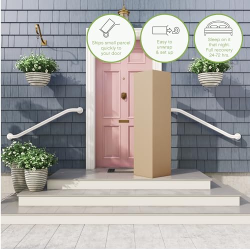 Image of Classic Brands Mercer Cool Gel Memory Foam and Innerspring Hybrid 12-Inch Pillow Top Mattress | Mattress in a Box, Twin XL