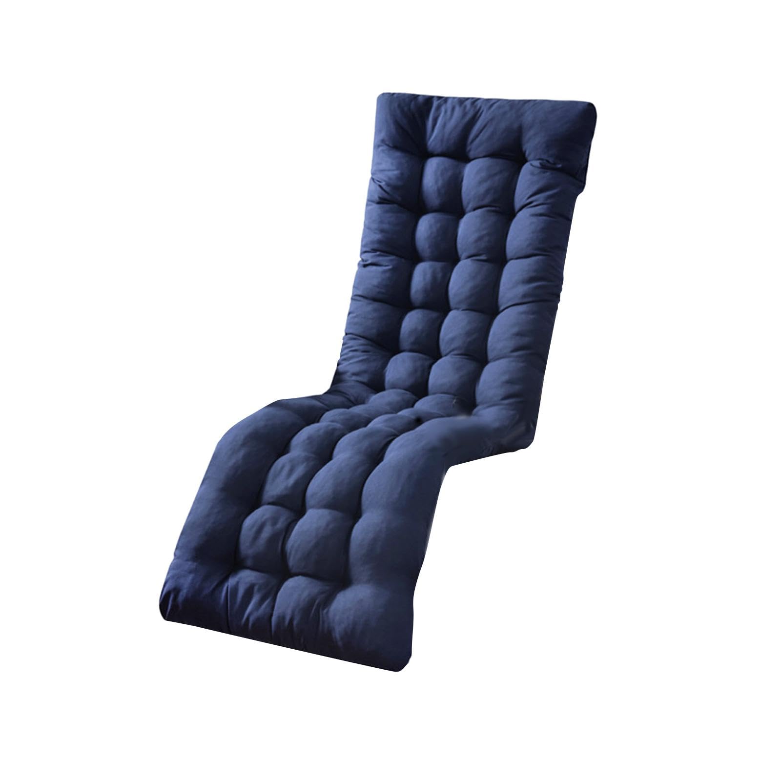 Fashion My Day Lounge Chair Cushion Reclining Sun Lounger Mattress for Outdoor Patio Blue-image-42