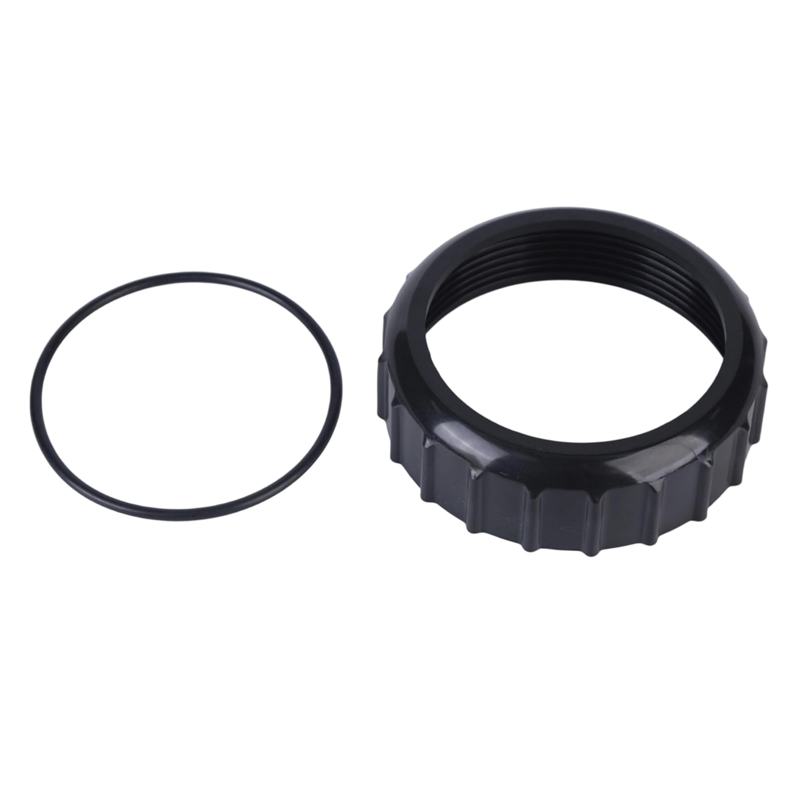 ABS Threaded Rings for Sand Pump Cover with Molded Threads for Stable Connection and Reduced Equipment Downtime Pump Fixing Hoop ABS