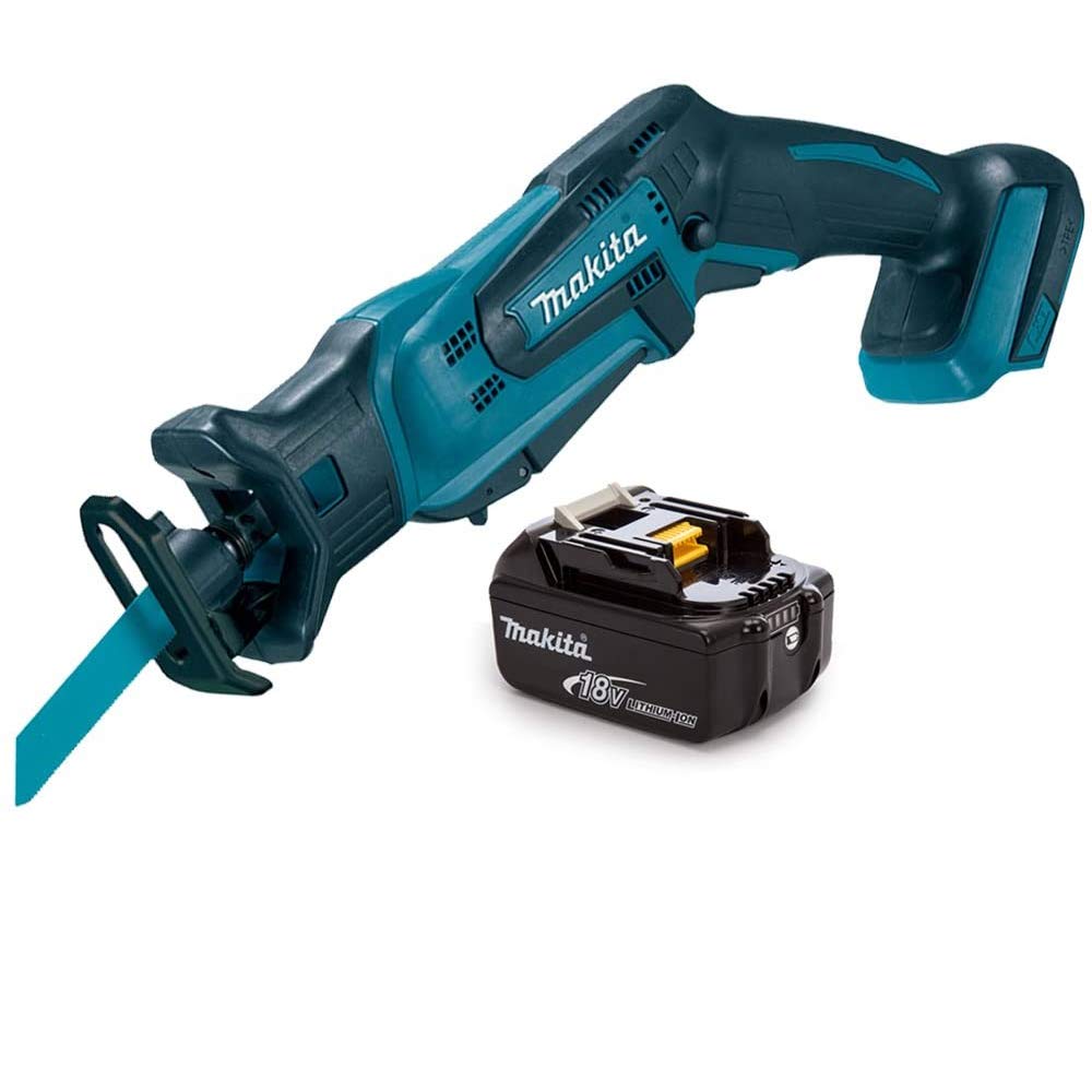 Makita DJR183Z 18V Cordless Li-ion Mini Reciprocating Saw with 1 x 5Ah Battery