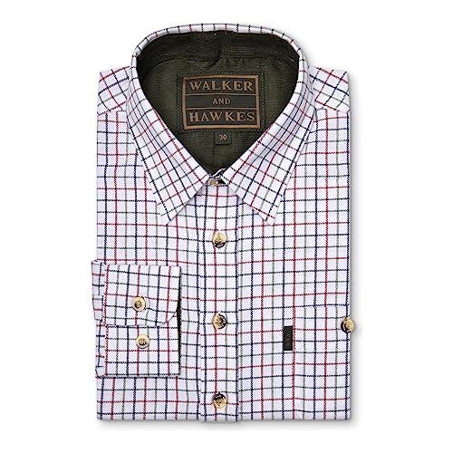 Walker and Hawkes - Kids Long Sleeved 100% Mickleton Cotton Country Check Shirt2