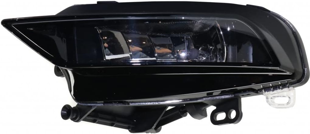 KarParts360 For Audi A3 2015 2016 Fog Light Assembly Driver and Passenger Side Pair Convertible/Sedan | For AU2592120, AU2593120 | 8V0941699B, 8V0941700B