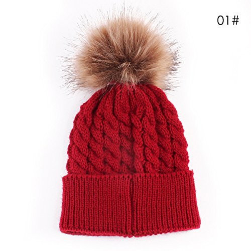 Queen.Y Bambino Caldo Cappello Neonato Inverno
