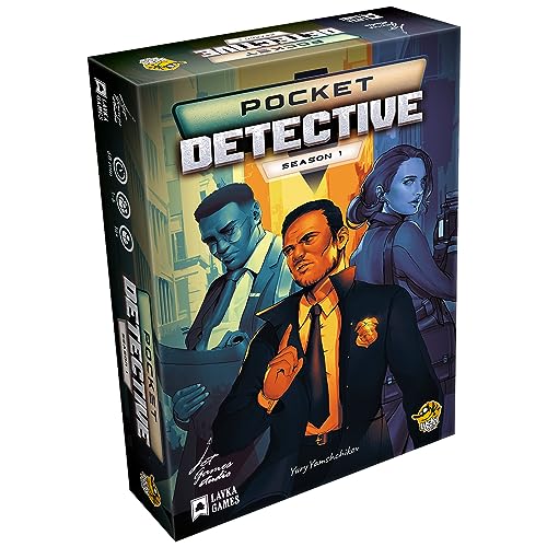 Pocket Detective Saison 1 Lucky Duck Games jeu d'enquête compact anti-ennui