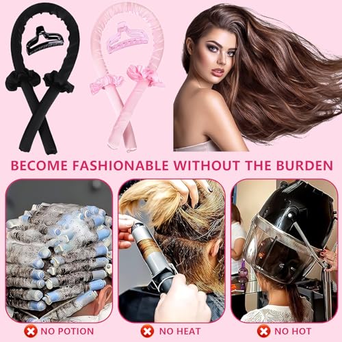 YOUNGSAY 2 fasce per capelli in gomma durante la