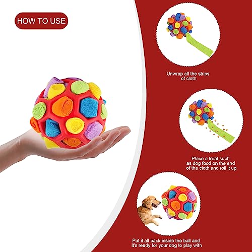 VOSSOT Palla da fiuto per cani, giocattolo