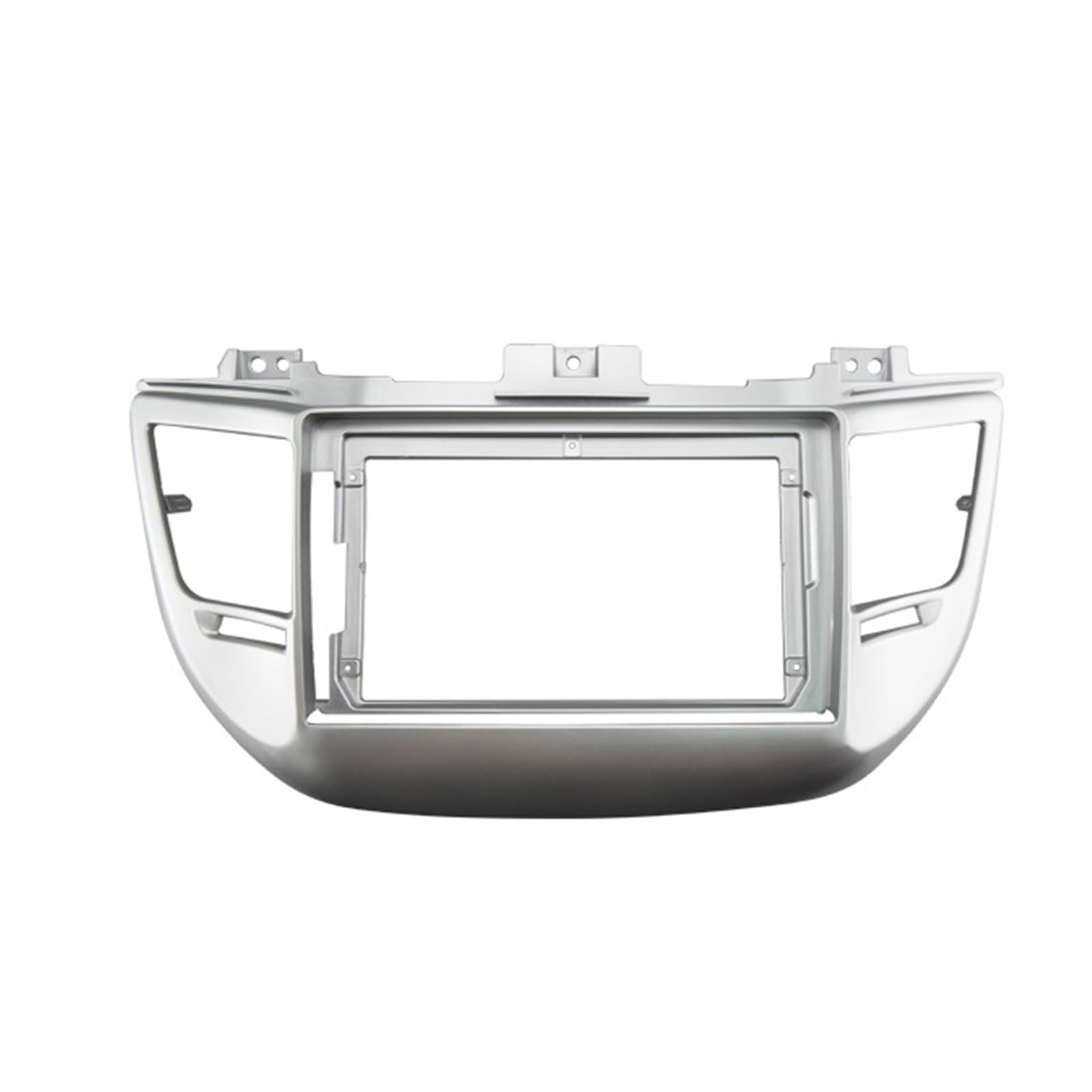 JKELPV Car Radio Frame Kit Fit For HYUNDAI TUCSON 2015-2017 9'' Car Radio Player Panel Frame Dashboard Cover Radio adapter(9inch RHD Frame B)