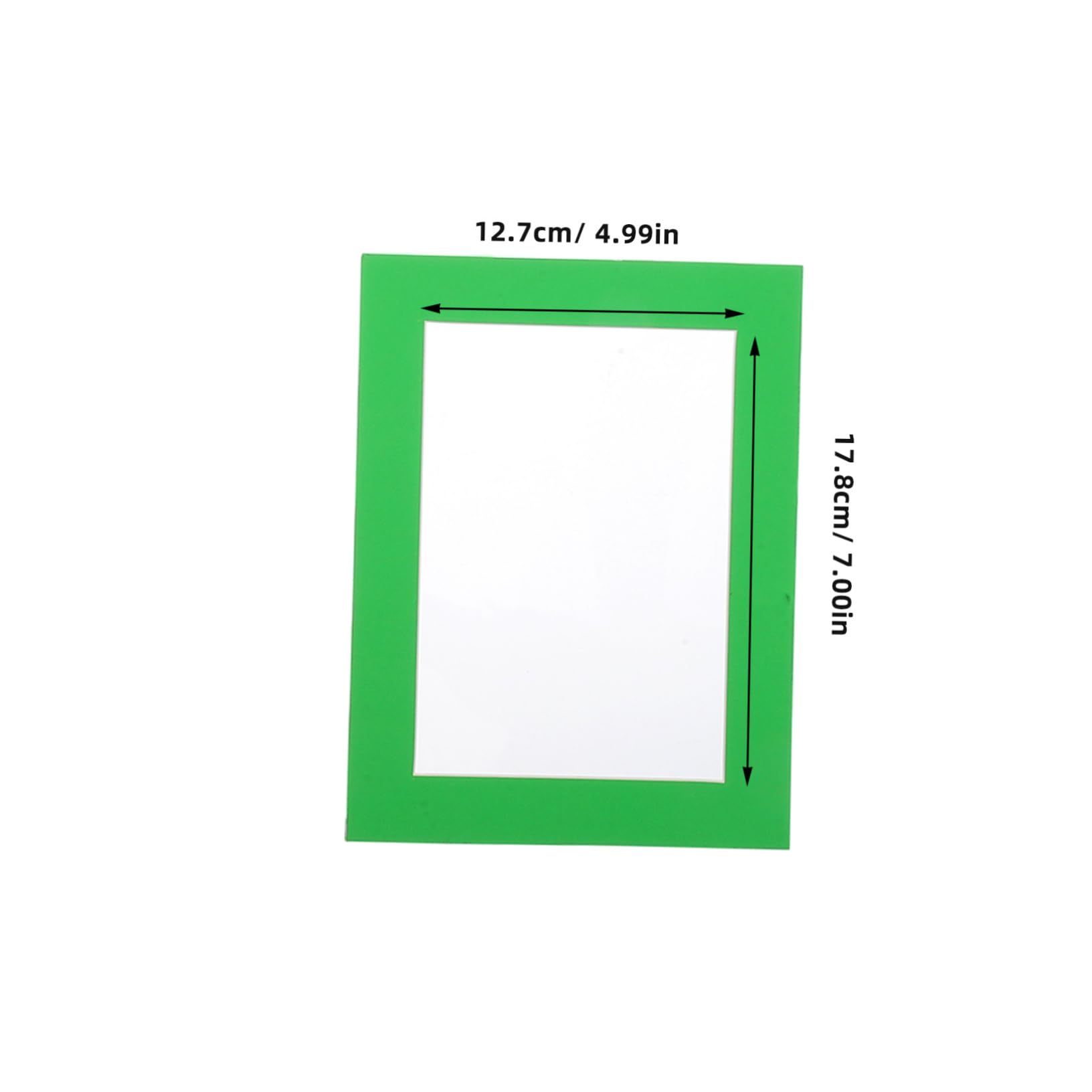 GRIRIW 12PCS Art Frames DIY Cardboard Picture Frames with Transparent Film for Art Projects Temporary Displays Kindergarten and Nursery Decorations Shareable Craft