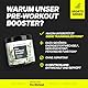 Pre-Workout Booster 420g – Zero Koffein – Peach Iced Tea Geschmack – mit Niacin, Ginseng & BCAA – vegan, koffeinfrei – in Deutschland produziert & laborgeprüft