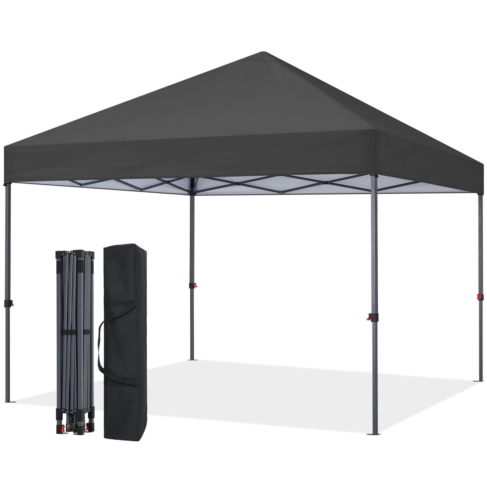 MasterCanopy Pop-Up Gazebo Folding Marquee 2.5 x 2.5 Anthracite