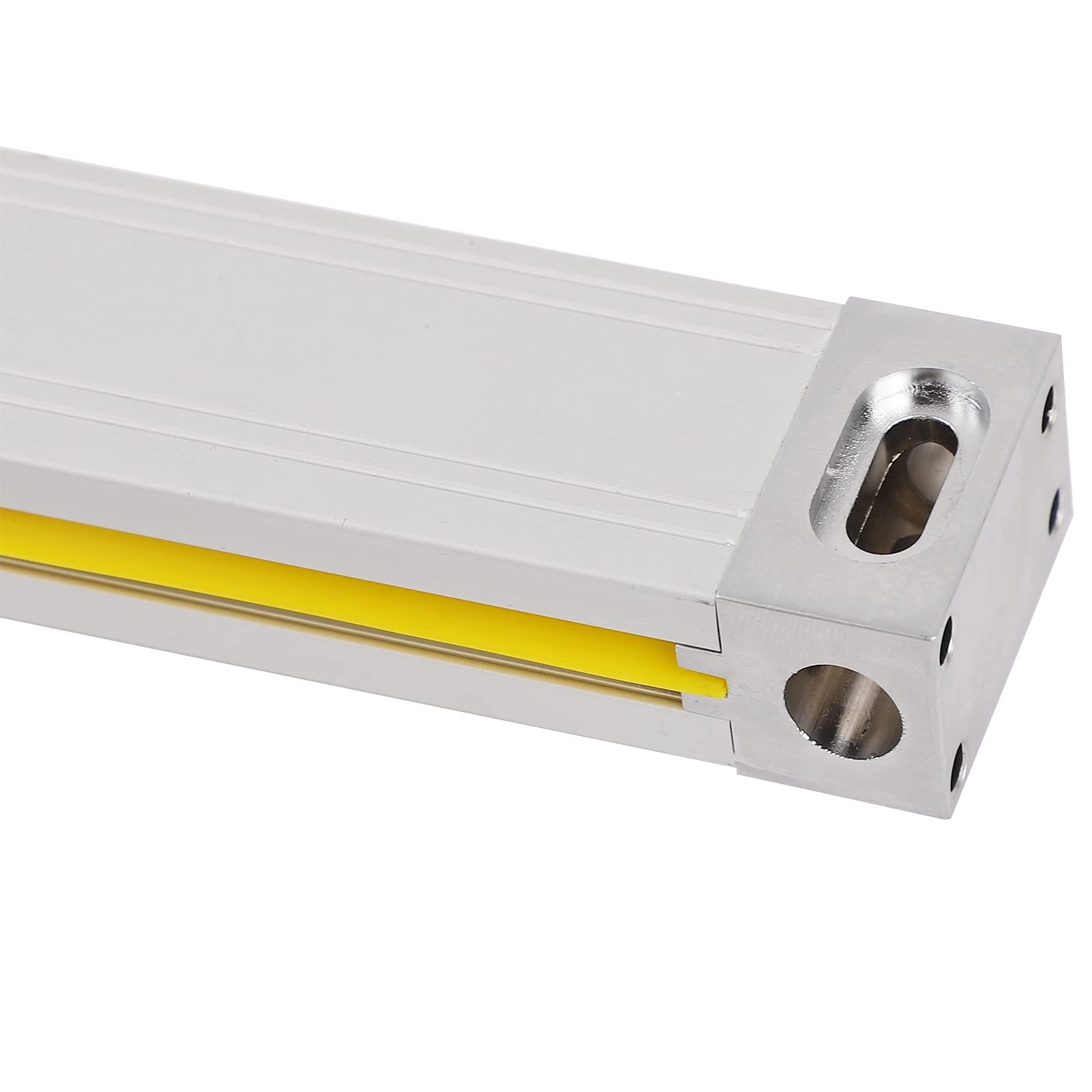 Encoder a Righello Lineare, Encoder a Scala Lineare Sensore a Righello a Reticolo Ad Alta Precisione da 5μm per Tornio DC5V con Cavo Parti di Movimento Lineare, Righelli (450)