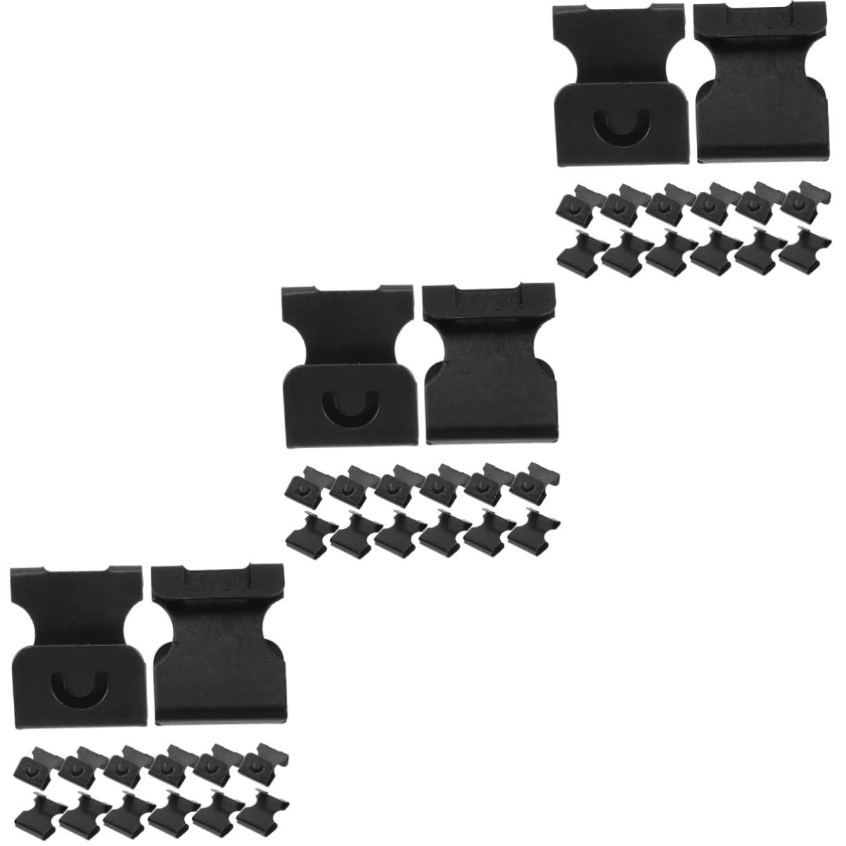 ARTIBETTER 3 Set Di Ganci Per Cornici Robusti Ganci in Metallo Per Decorazioni Murali Facili Da Installare 120 Pezzi * 3