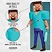 Steve Deluxe Minecraft Costume, Multicolor, Large (10-12)