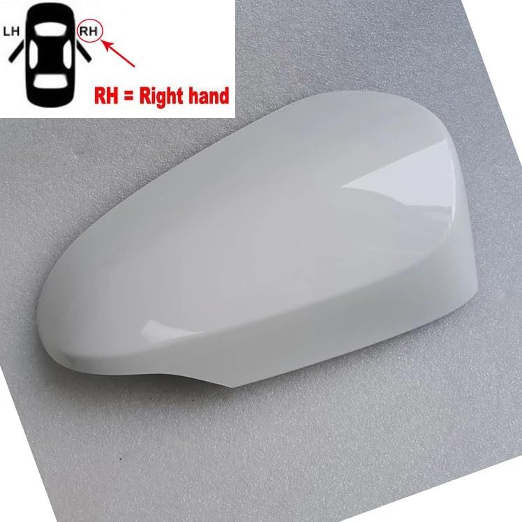 Calotta Specchietto Retrovisore Per Toyota Per CHR Per Auris Per Verso Per Corolla 2012-2019 Coperchio Dello Specchietto Retrovisore(R white)