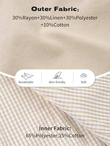 Image of Volunboy Toddler Suit Baby Boy 3 Piece Linen Tuxedo 18M-5T
