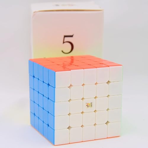 Miniatura 2 de Bukefuno Yuxin Little Magic - Cubo magnético de velocidad mágico de 5 x 5 pulgadas, YuXin Little Magic M de 5 x 5 x 5 pulgadas, cubo mágico sin