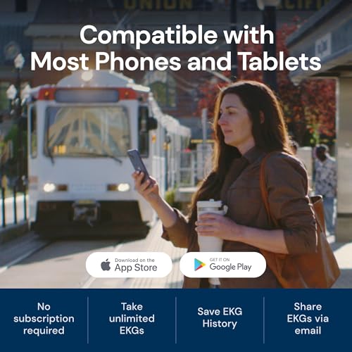 KardiaMobile Card Credit-Card Sized EKG, Medical-Grade & FDA-Cleared Personal Heart Monitor, Bluetooth Enabled, On-The-Go Check-Up Anywhere, Compatible with Most Smartphones, No Subscription Required - image 7