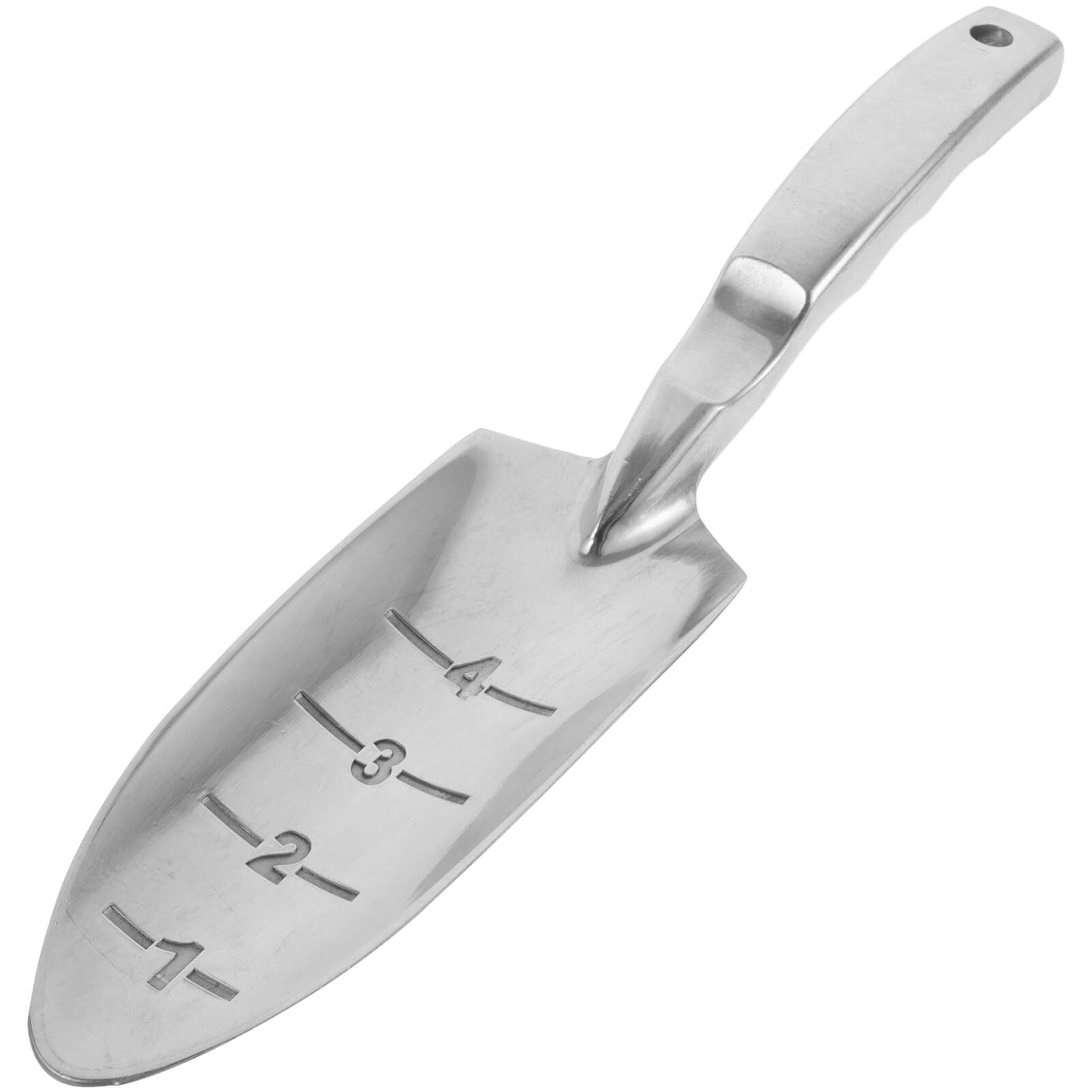 Milisten Garden Trowel Hand Shovel Transplant Trowel Aluminum Alloy Planting Tools with Handle for Gardening Planting Transplanting Weeding