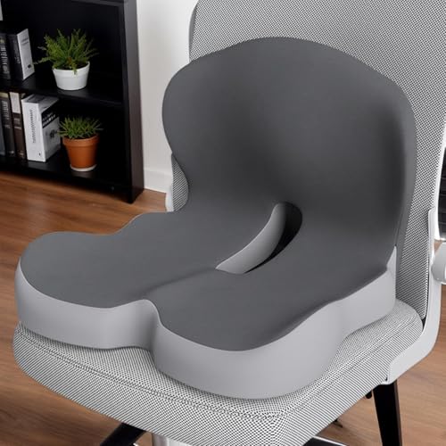 Coussin lombaire siege ergonomique confortable pour chaise de bureau et assise dos