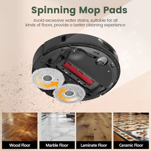 Image of 19 Pack Replacement Parts for Qrevo S /Qrevo Pro /Qrevo MaxV Robot Vacuum Cleaner Accessories Replacement Kits (2 Rolling Brush + 4 HEPA Filters + 4 Dust Bags + 4 Mop Pads + 4 Side Brushes)