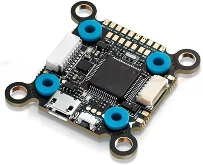 SPARKHOBBY XRotor Flight Controller F7 G2 45A 65A 4IN1 3-6S ESC BLHeli-32 DShot1200 For Hobbywing FC ESC For FPV Racing Drone Quadcopter (1PC F7 FC)