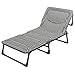 ROSG Chaise Gravity de qualité supérieure, Chaise Longue Pliante et inclinable, Design Exclusif de Chaise Gravity avec Une durabilité Accrue et Un Support de Poids supplémentaire.