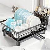 JUPPLIES Escurreplatos Inoxidable 38 × 29 × 15 cm — Drenaje Automático...