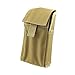 Depring MOLLE Tactical 25 Rounds Shotshell Pouch Holder Compact Foldable Shotgun Reload Ammo Mag Bag Quick Access Shotgun Shell Carrier Tan
