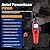 Autel PowerScan PS100 Circuit Test Tool, 12V 24V Automotive Electrical System Tester, Read AC DC Voltage Resistance, Component Activation, Short Finder, Test Ground & Continuity, 20ft Extension Cable