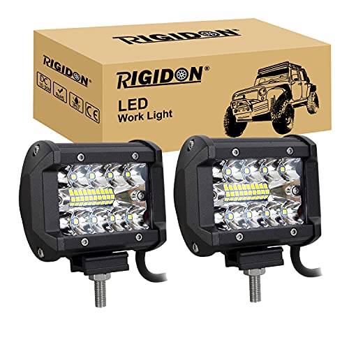 Phare de travail LED 8D RIGIDON avec faisceau longue portée pour SUV et 4x4