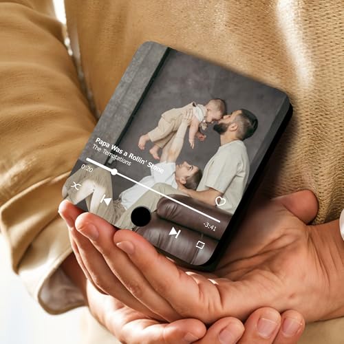 Imán Decorativo Personalizado para Día del Padre 3" x 3"