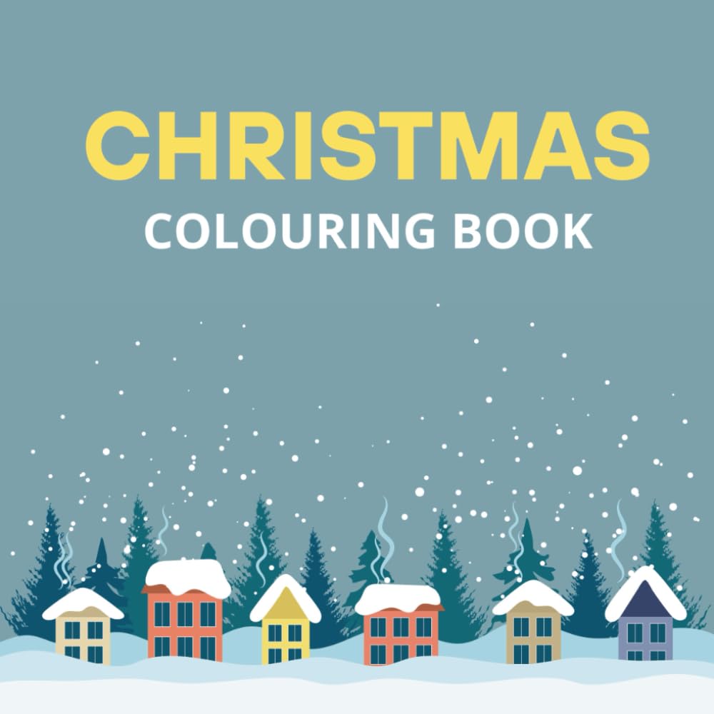 Christmas colouring book: Advent Calendar | Relax and calm